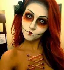 Scary doll halloween Makeup