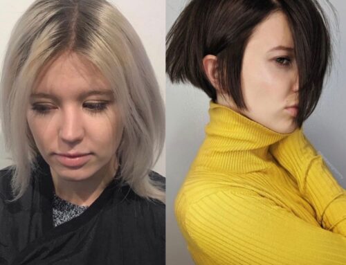Fall Hair Color Transformation in NYC: From Summer Blonde to Autumn Brunette at The Drawing Room New York